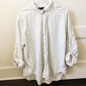 Hearts  button down shirt